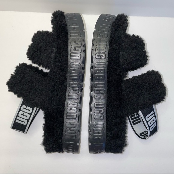 NWOB Ugg Oh Fluffita Black - Picture 7 of 11